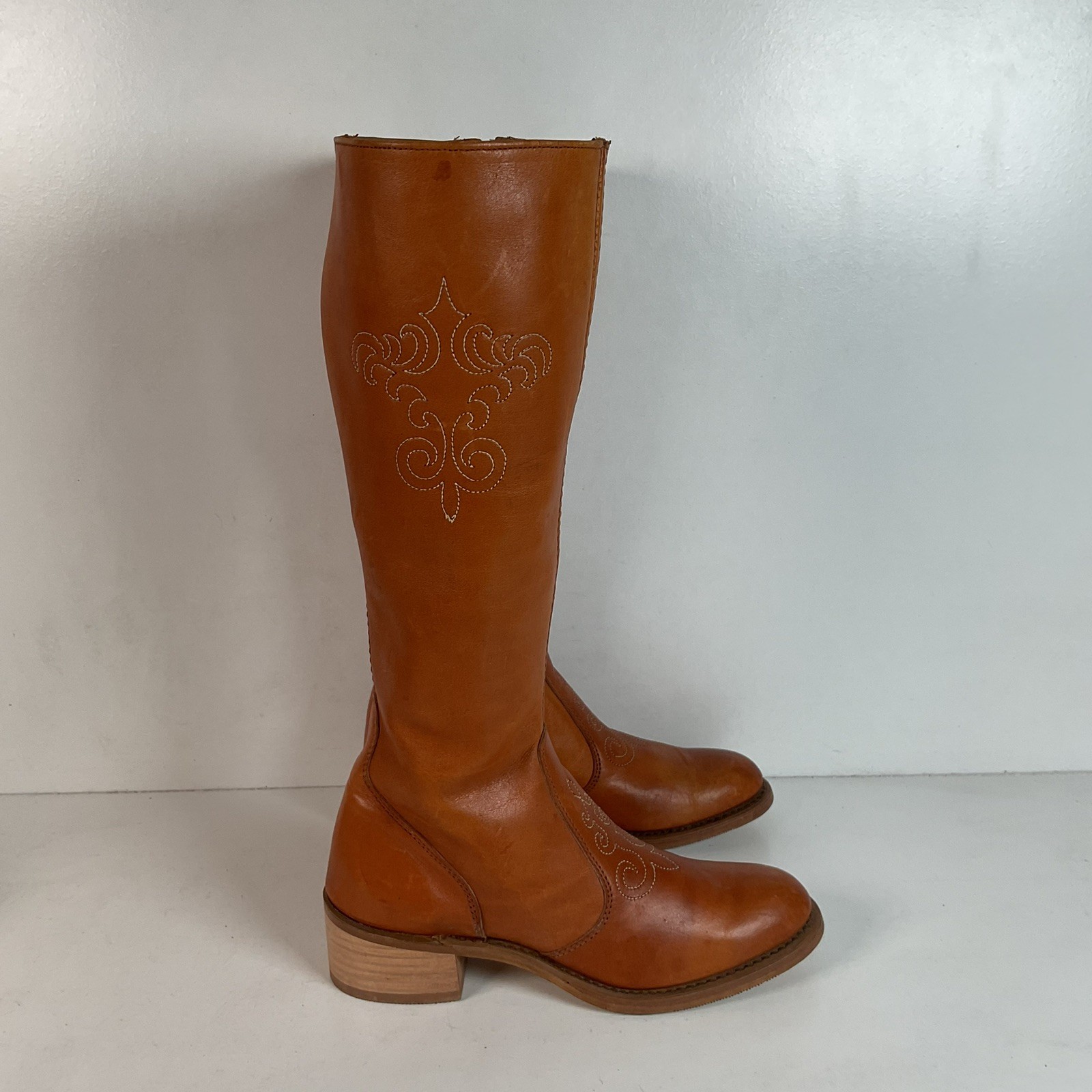 Vintage Wrangler Campus Boots | Platform | 1970s | USA Made | Women’s 7 N