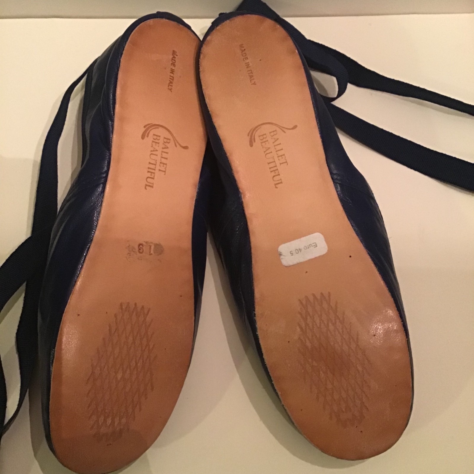 RARE Ballet Beautiful Ballet Slipper Street Shoes , Made in ITALY, NWT size 40.5