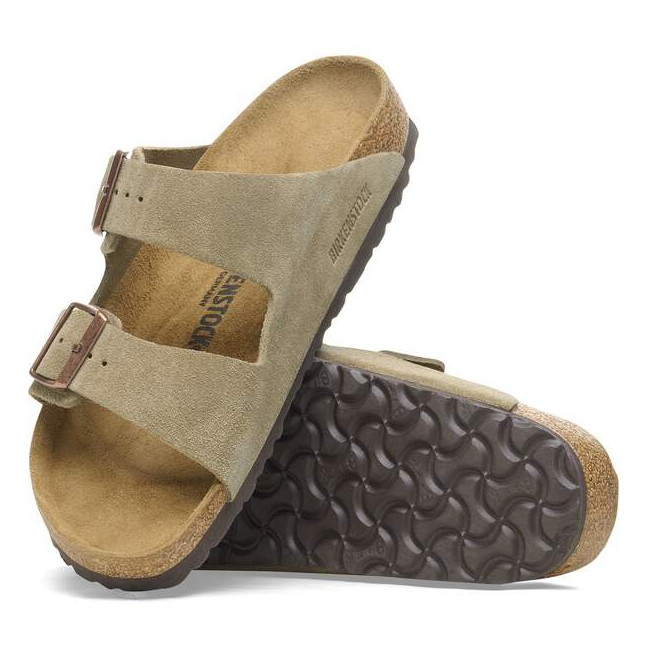 Birkenstock Arizona Soft Footbed Sandals Comfort Leather Unisex Sale