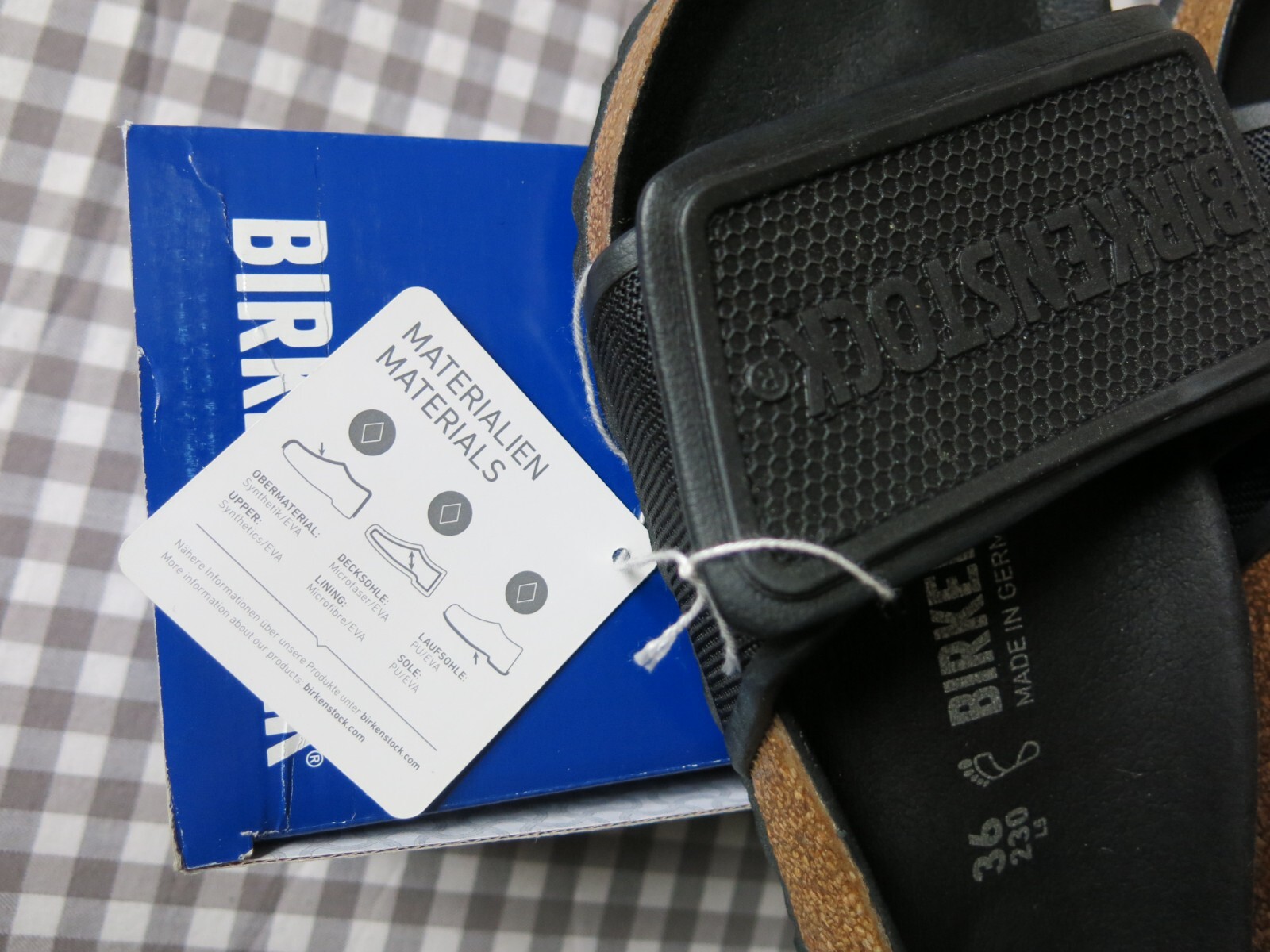 Birkenstock Tema sandals in black EU 36 US women’s 5-5.5 regular/wide