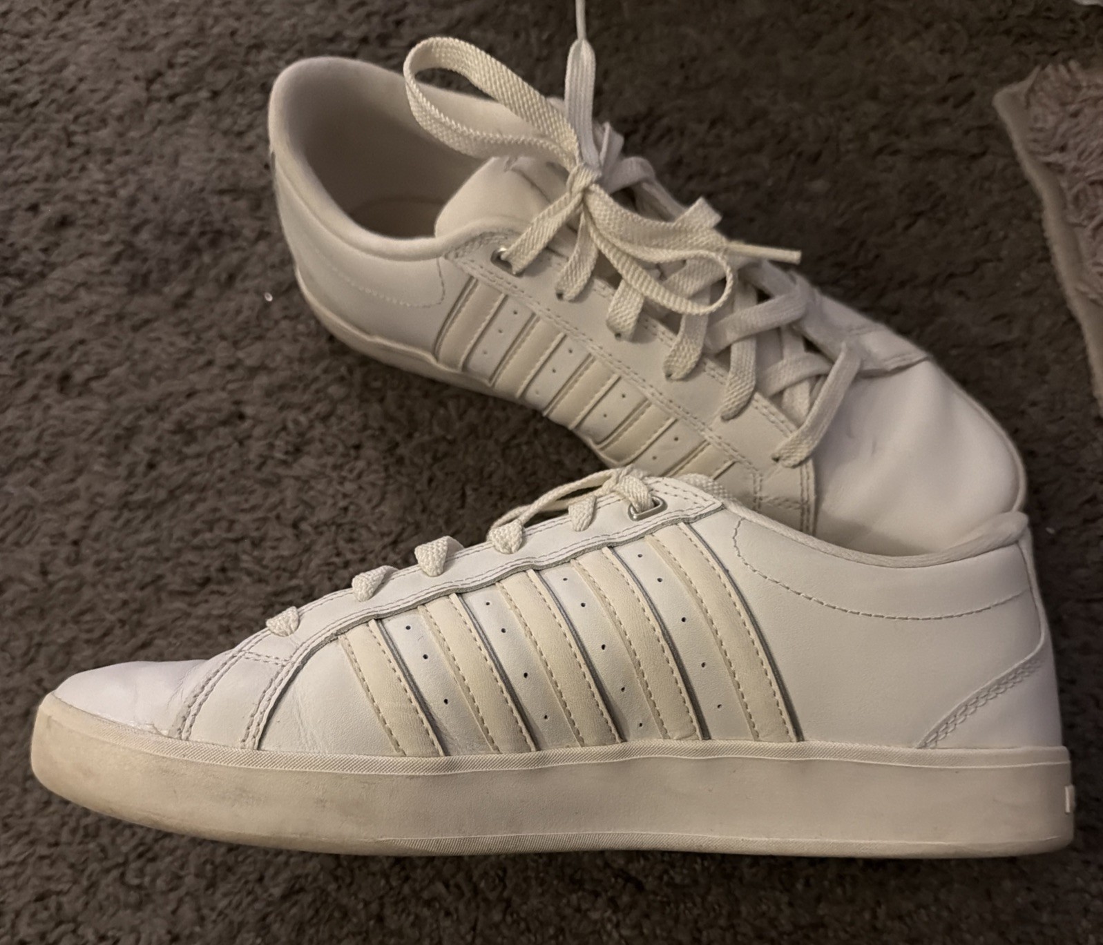 KSwiss Belmont SO T Womens Sneaker White US Size 8- 90s Retro