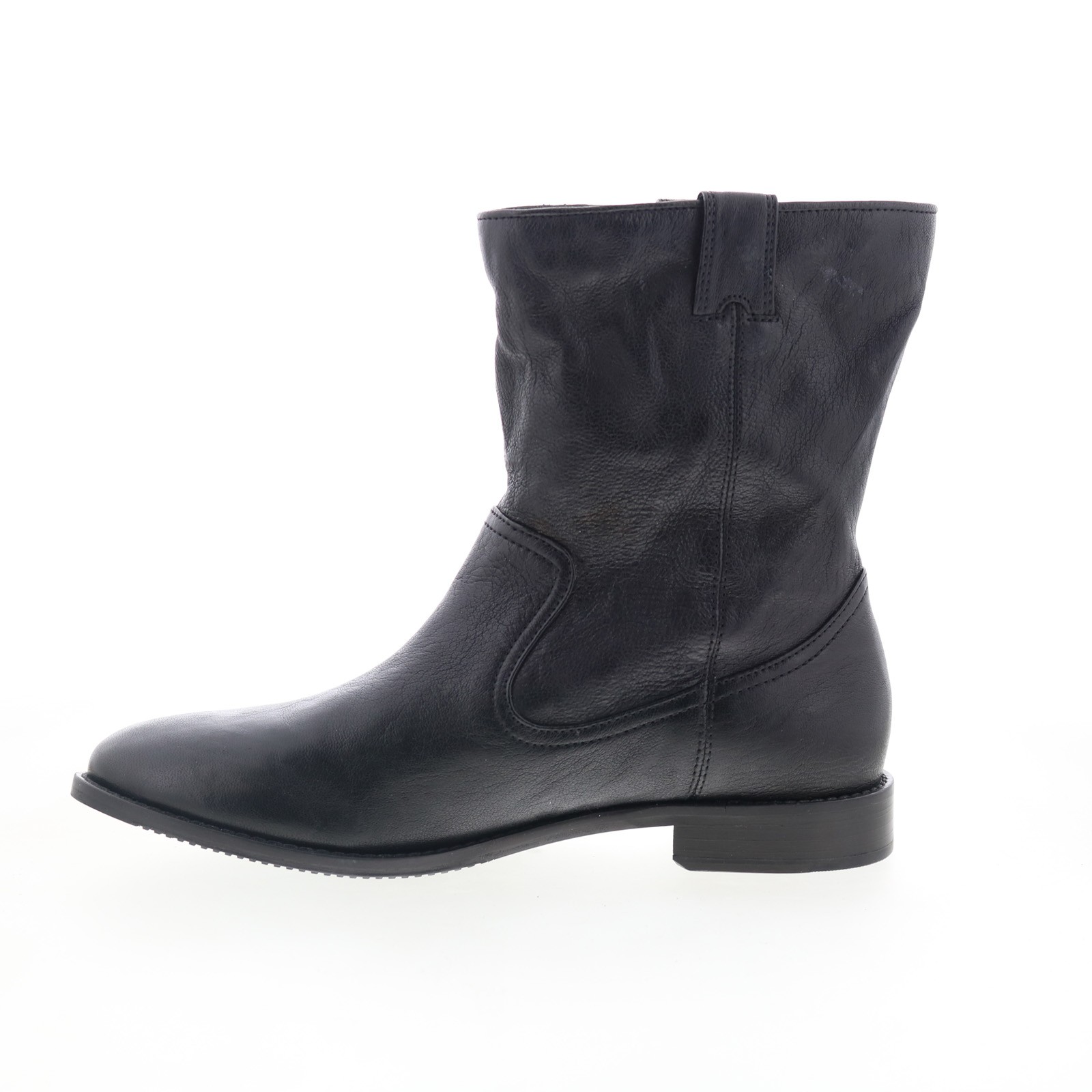 Johnston & Murphy Lenora 78-51871 Womens Black Leather Casual Dress Boots 8.5