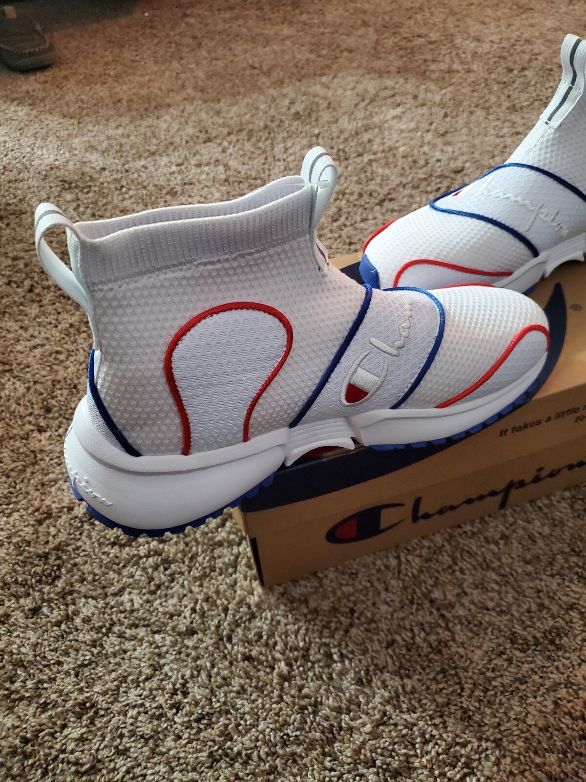 New Champion Women’s Rf 21 Mid Fashion Casual Sneakers US Left Size 8 Right 7