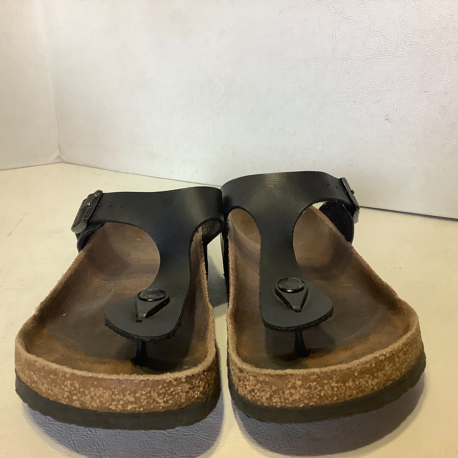 Women’s Birkenstock Gizeh Thong Sandals Black US 5-5.5 Reg Width See Description