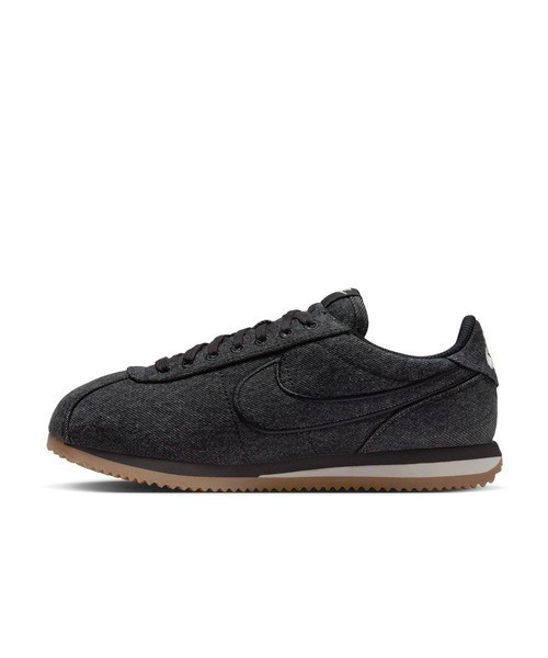NIKE Women’s Cortez TXT IM8052-010 Black Black Sail Gum Light Brown oki