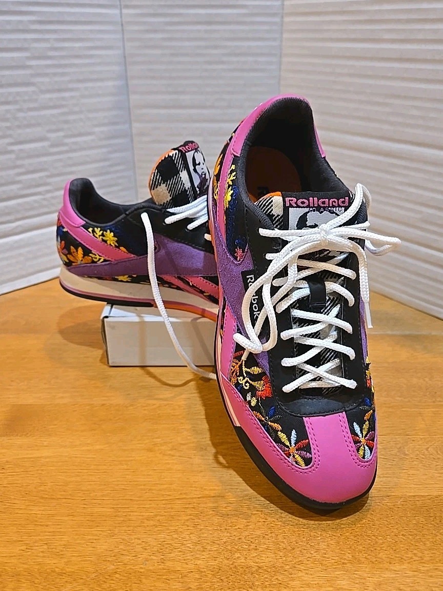 Reebok Rolland Berry Classics SuperCourt Ladies Size 7 Embroidered Preppy City