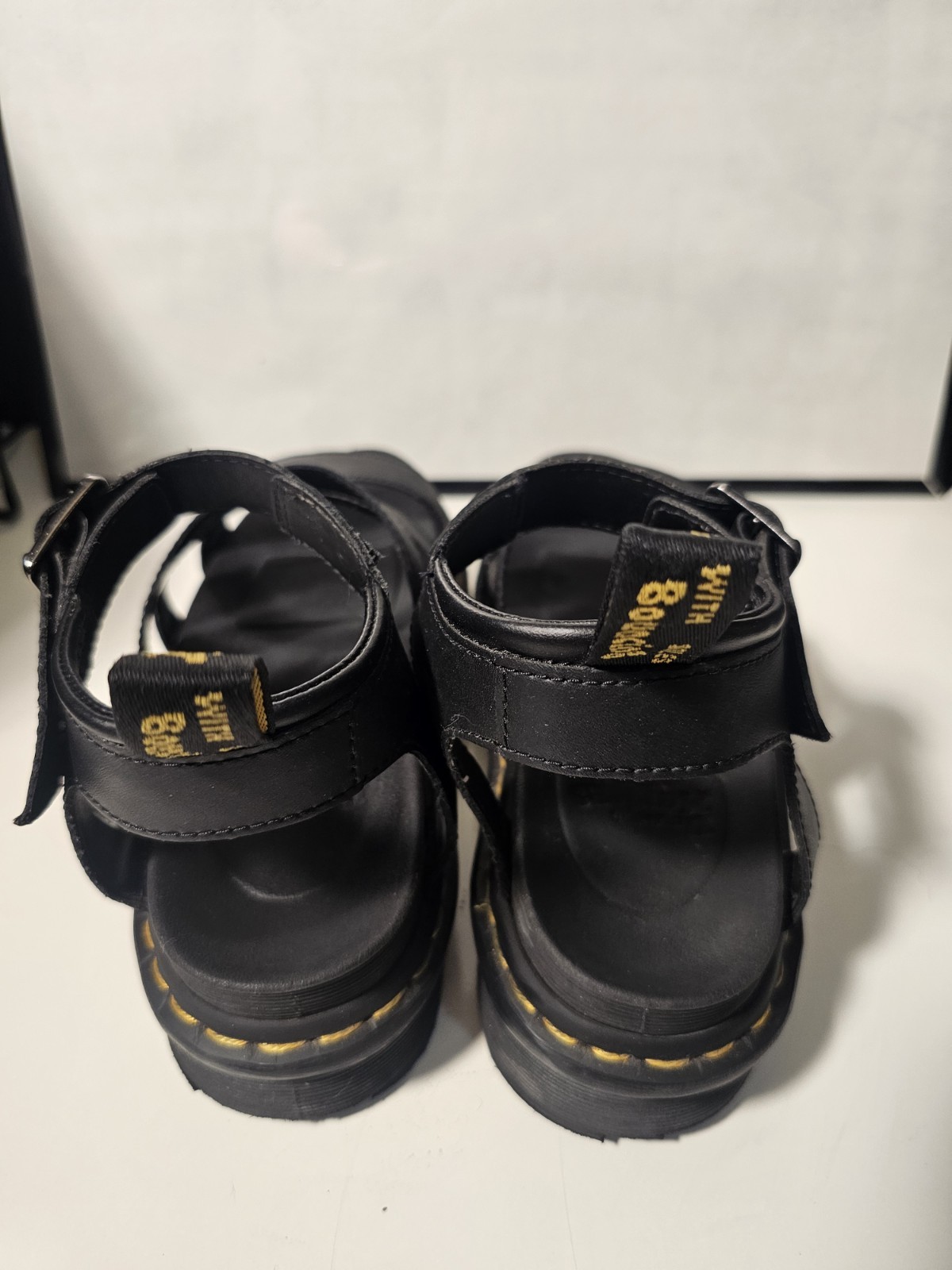 Dr. Martens Blaire Athena Leather Strap Sandals W7 EU38