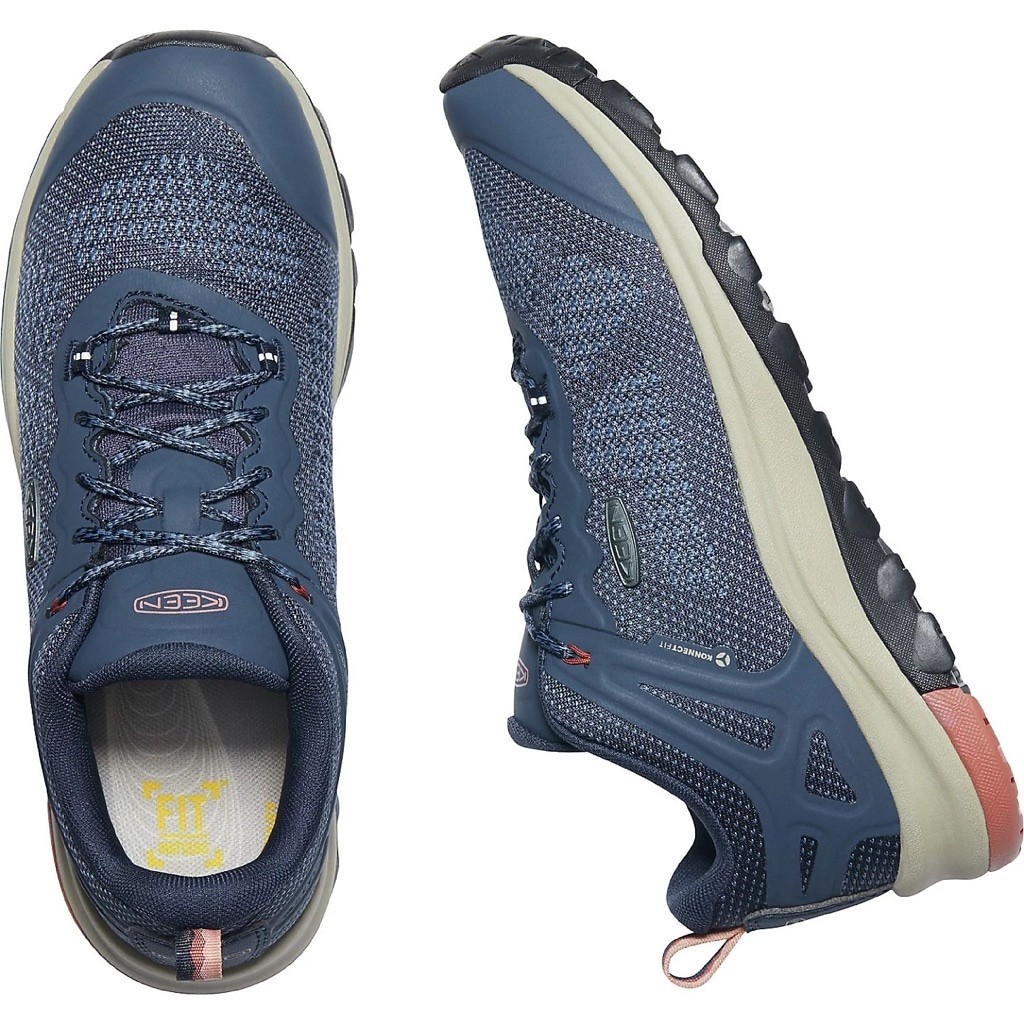 KEEN Terradora II Vent Womens 6 Blue Nights Redwood Hiking Shoes NWT