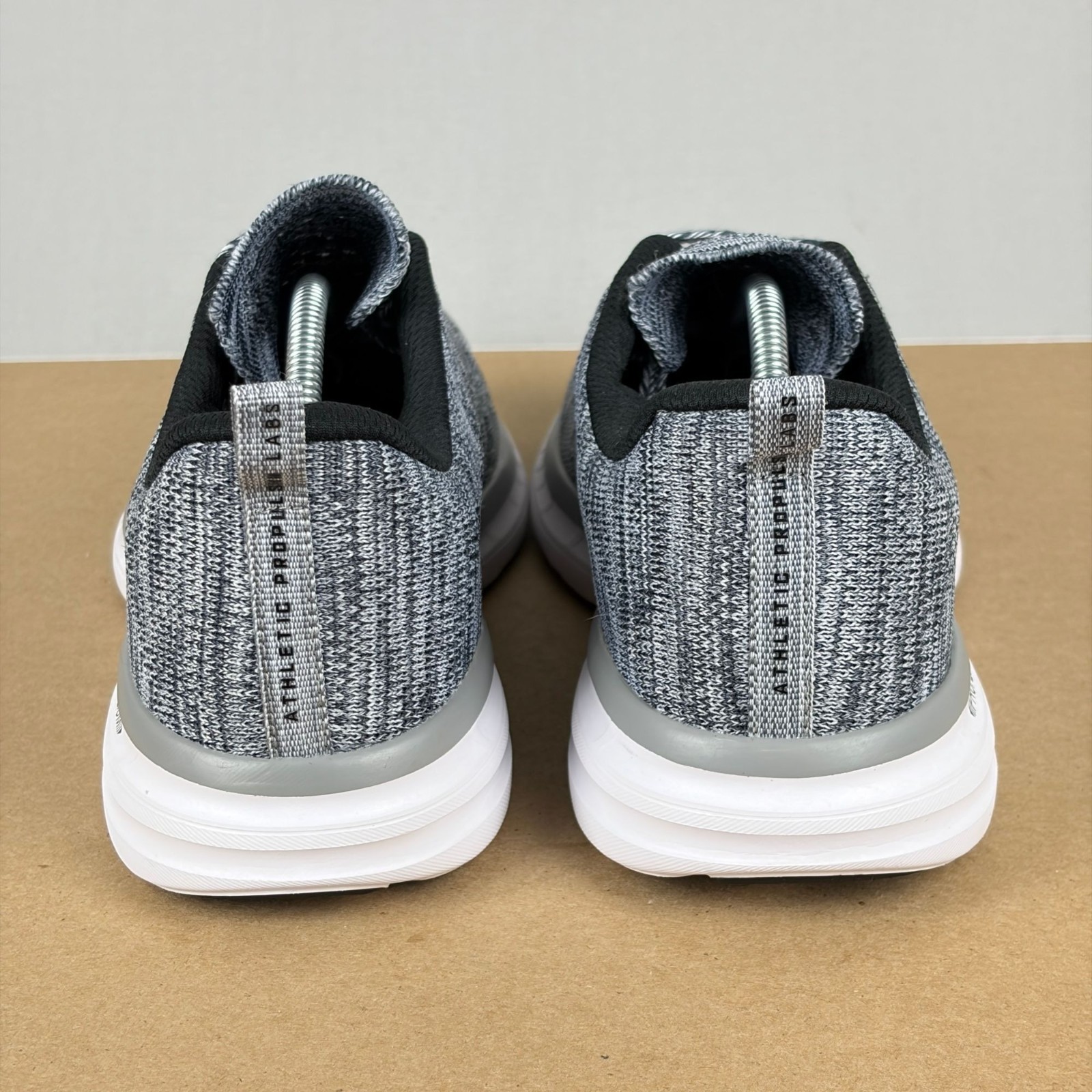 APL Techloom Pro Athletic Running Shoes Womens 10 Gray Heathered Knit Low Top