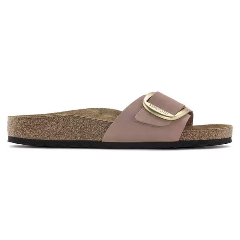 Birkenstock Madrid Big Buckle Nubuck Leather Old Rose Women’s Sandals Narrow Siz