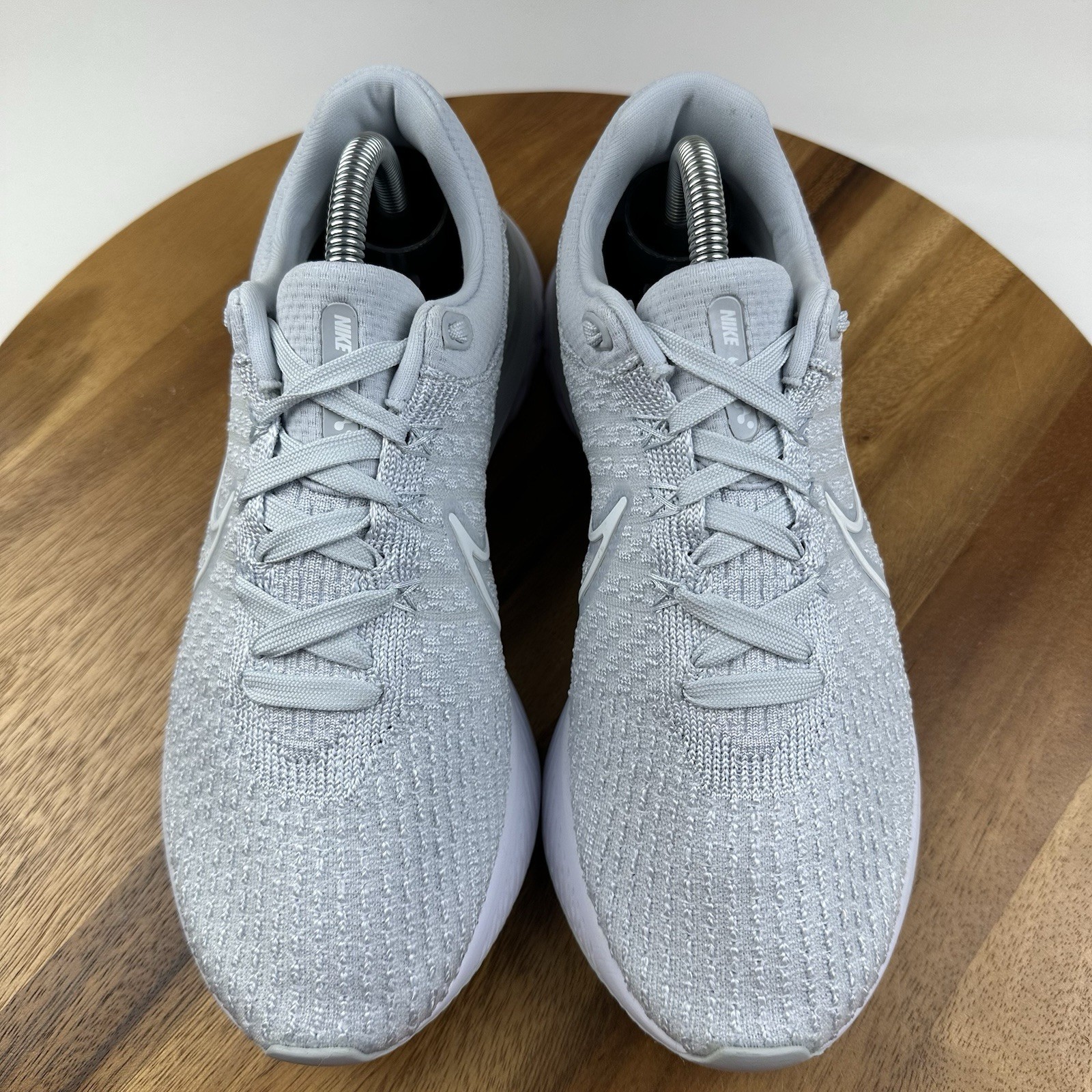 New NIB Womens Nike React Infinity Run FK 3 Pure Platinum Sneakers Shoes Size 10