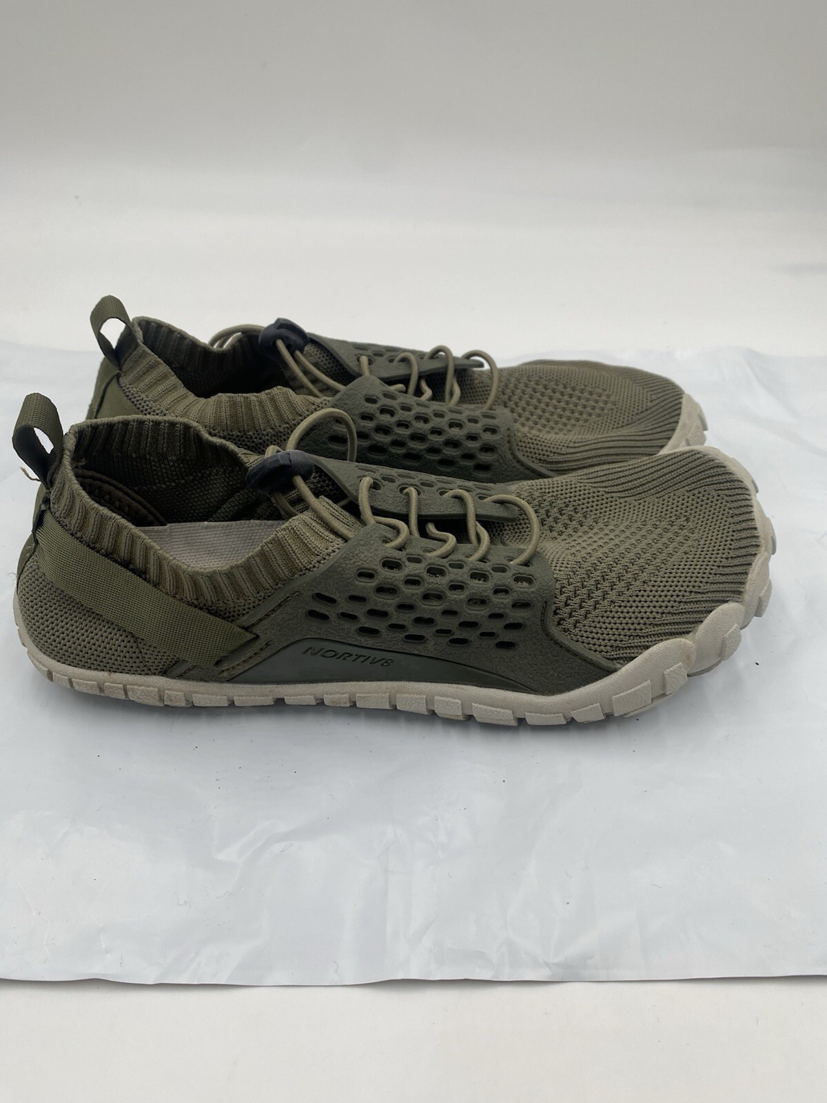 NORTI V8 AQUA-K2 Women’s Size 5 Army Green Comfort Hiking Sneakers