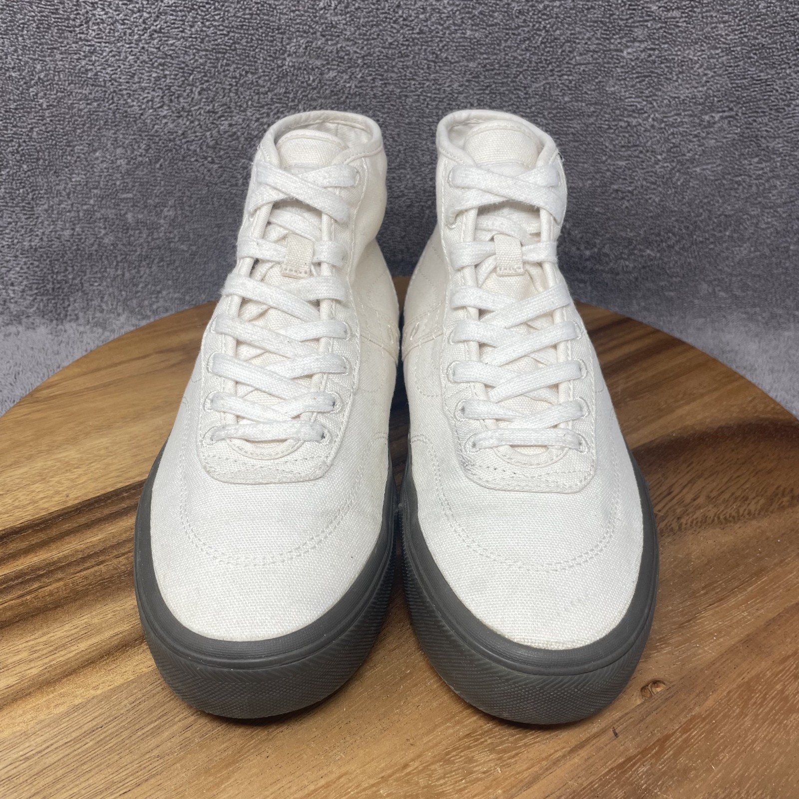 VANS x Quasi Skateboards Gilbert Crockett High Decon Shoe Women’s Size 8 Cream
