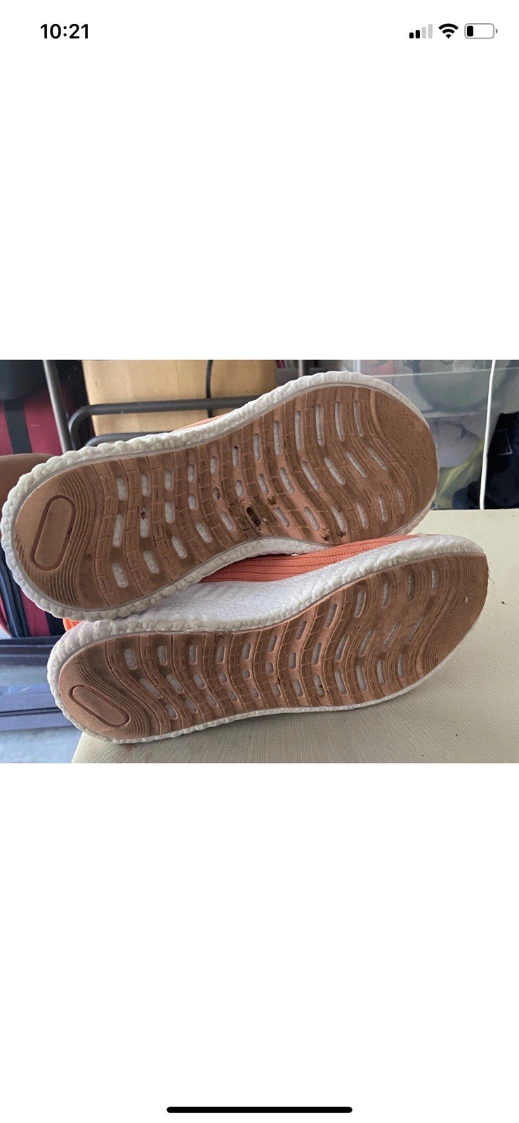 Tsiodfo Sneakers Womans 8.5 (40) Peach