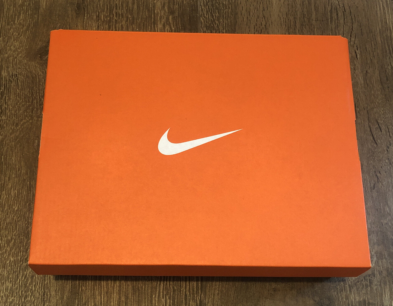 Nike Flex Runner (GS) Empty Orange Shoe Box Size 4.5 Box Only