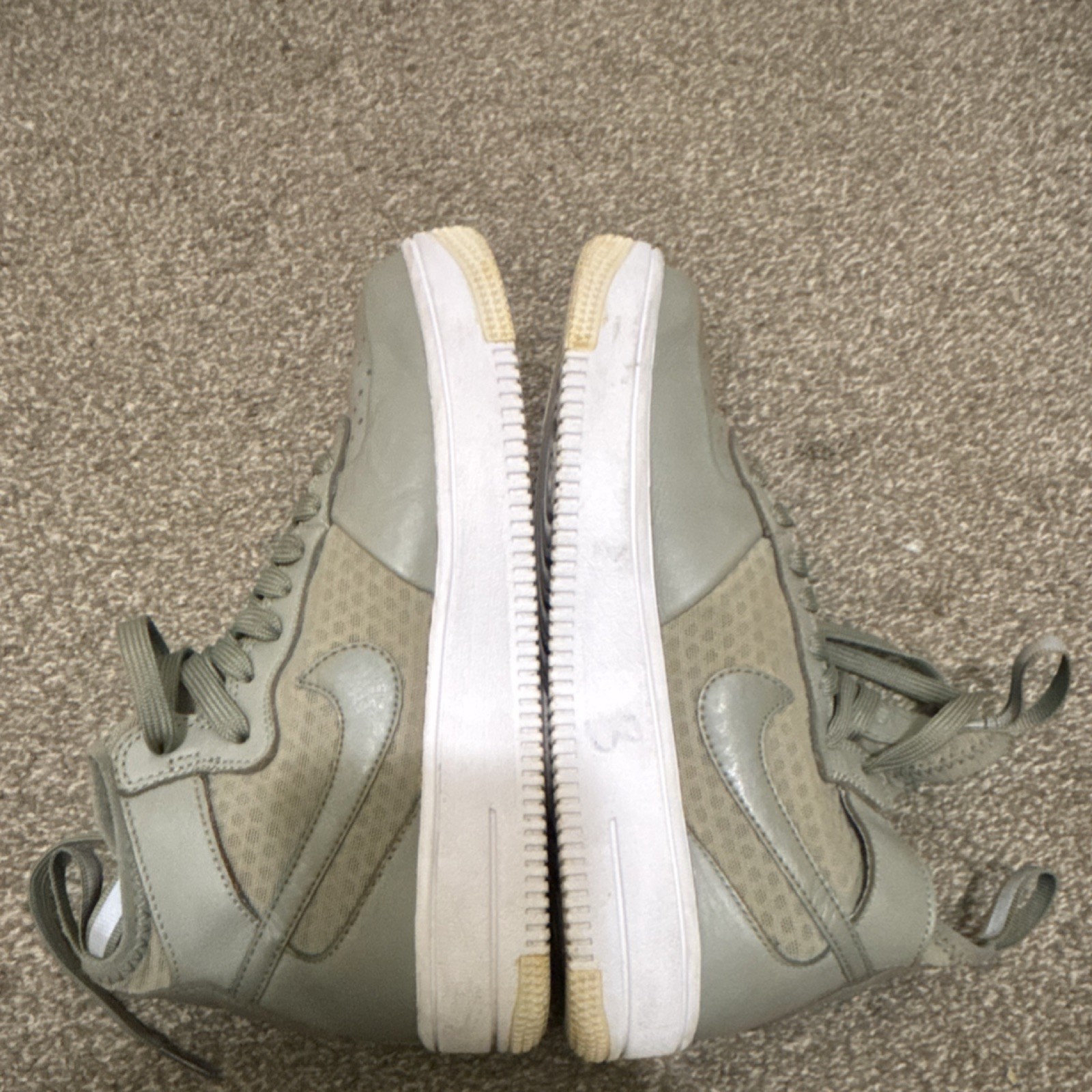 Nike Air Force 1 Ultraforce High Dark Stucco 864025-004 Men’s Gray Sneaker
