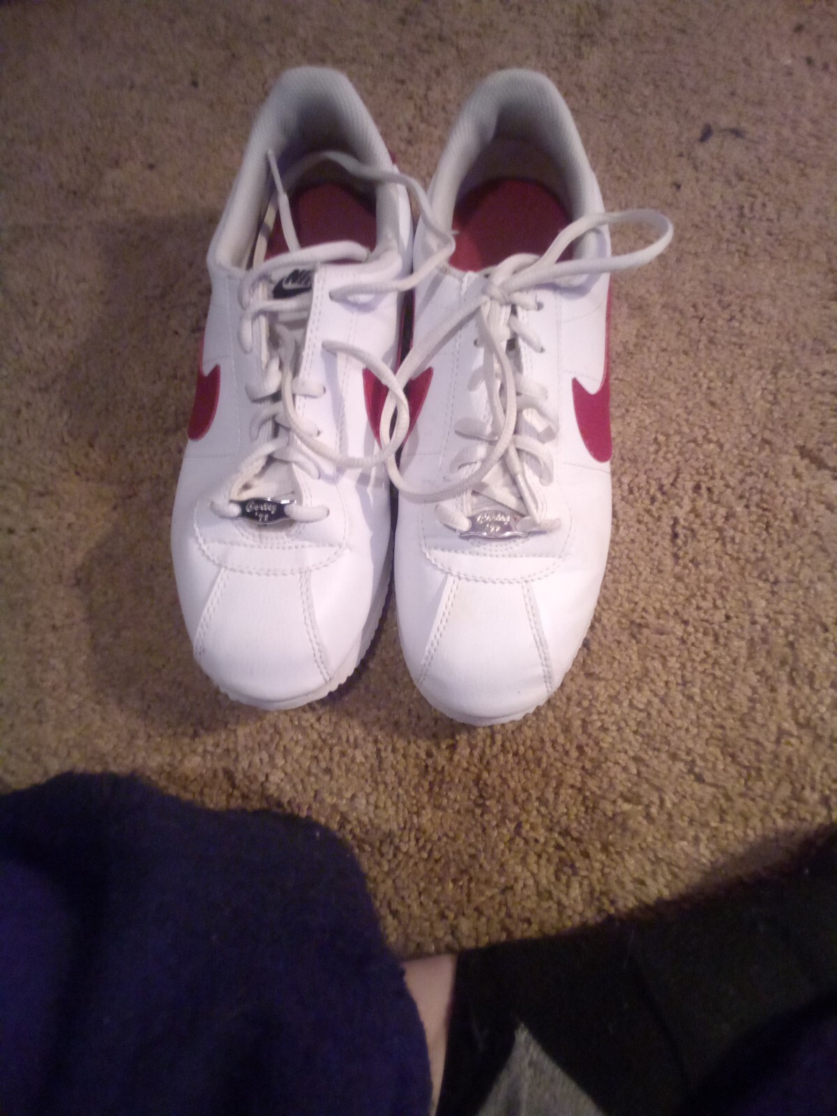 Size 7 – Nike Classic Cortez White Red