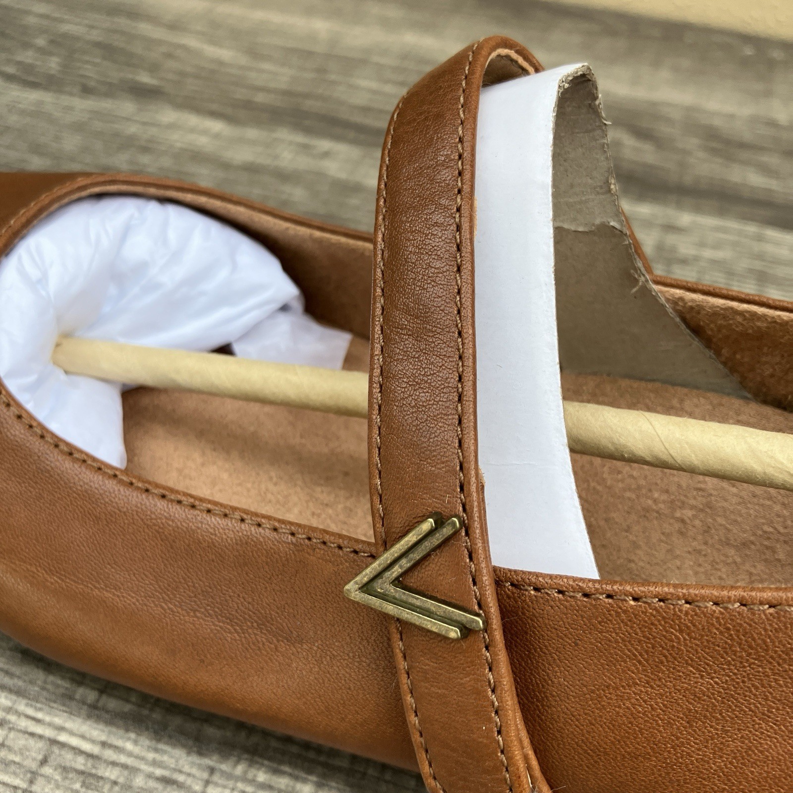 Vionic Alameda Mary Jane Flat Size 8 Brown Leather Left Shoe Only Amputee
