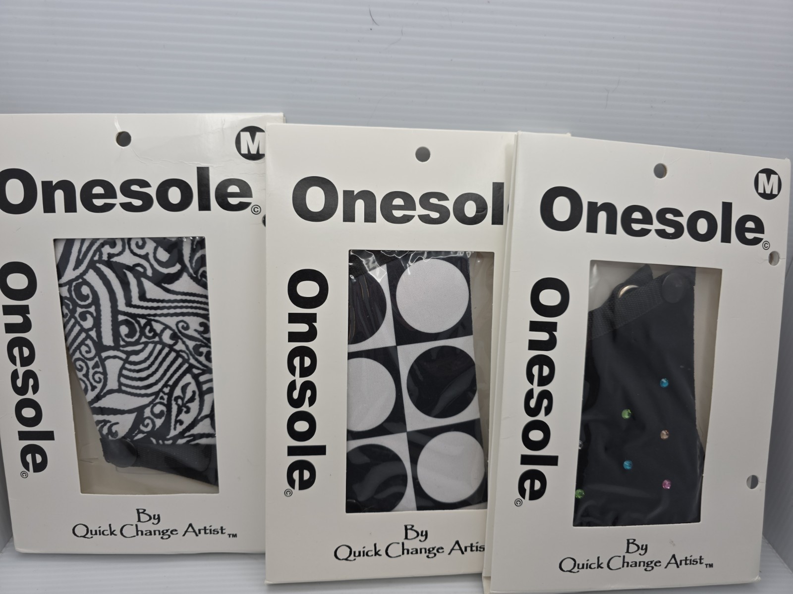 Set Of 3 Onesole Travel Shoe Interchangeable – Med. New