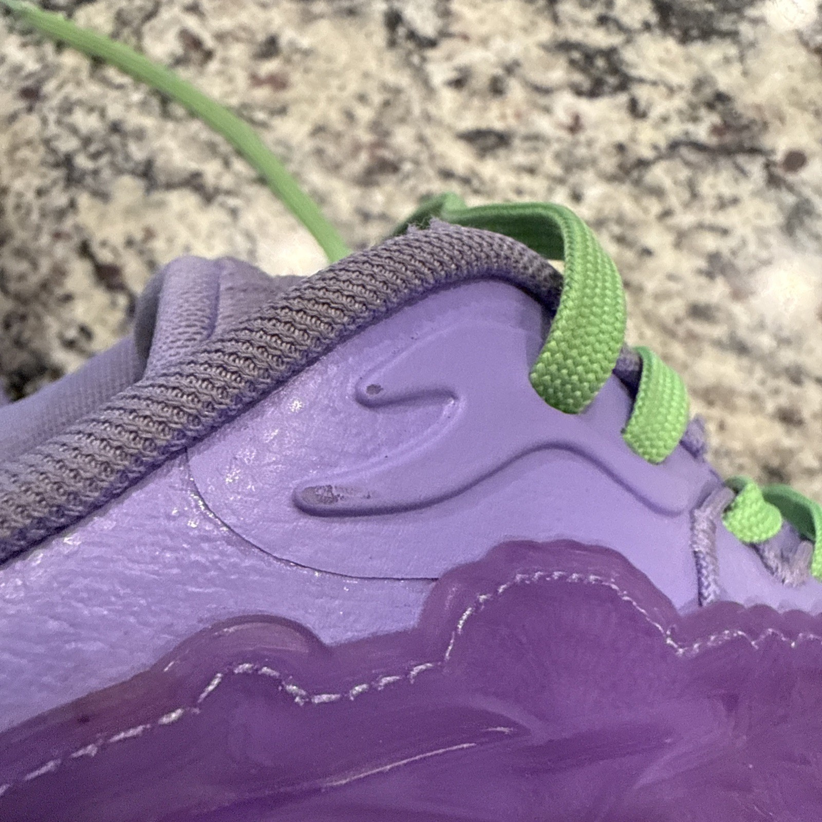 PUMA Stewie X 3 Lace Em Up Basketball Womens 13.5 Purple Sneakers 311346-01
