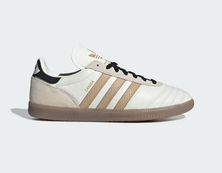 Adidas Samba JP Off White / Magic Beige / Core Black Shoes Sneakers JQ7824 (G)