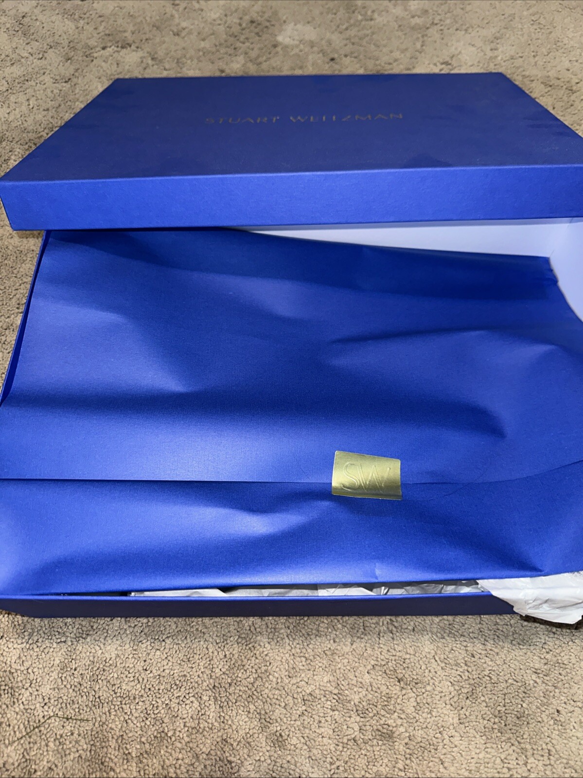 Stuart Weitzman Empty Shoe Box With Measurements 42cm*31cm*11cm
