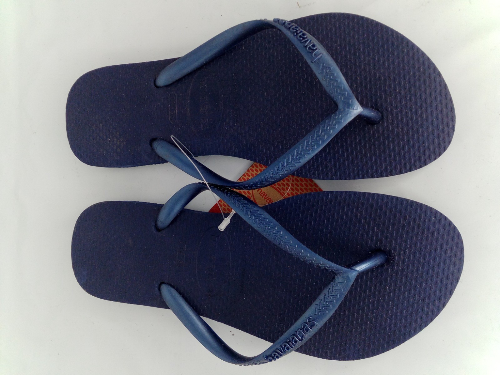 Havaianas Women’s Slim Flip Flop, Navy Blue, 37/38 EU/6 M US
