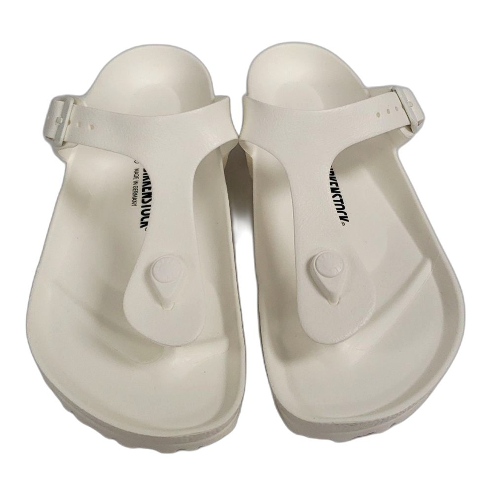 Birkenstock 0128221 Gizeh Eva White Womens 9 US