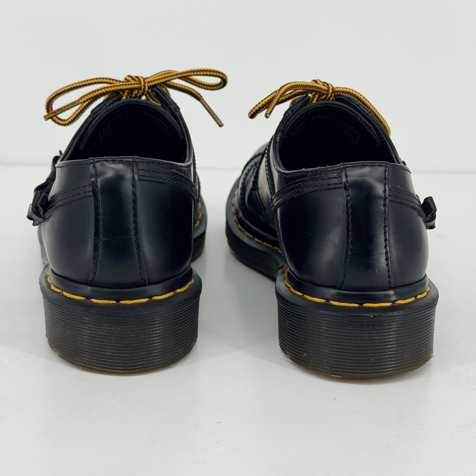 Dr. Martens 1461 Bow Oxford Shoe Women 7 Black Leather Low Top 3 Eye Lace Up