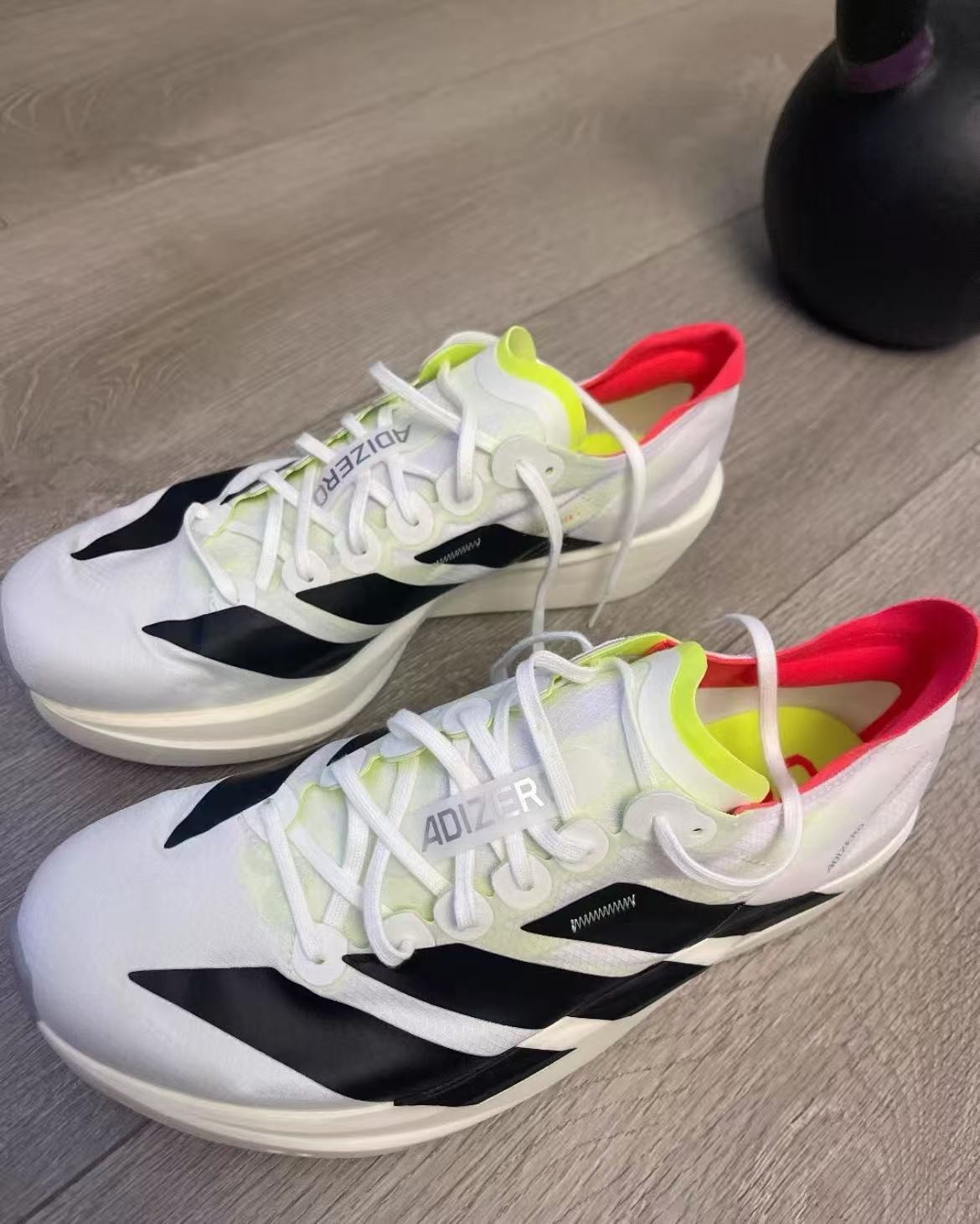 Adidas Adizero Adios Pro 4 White Black Running Shoes Women’s Size