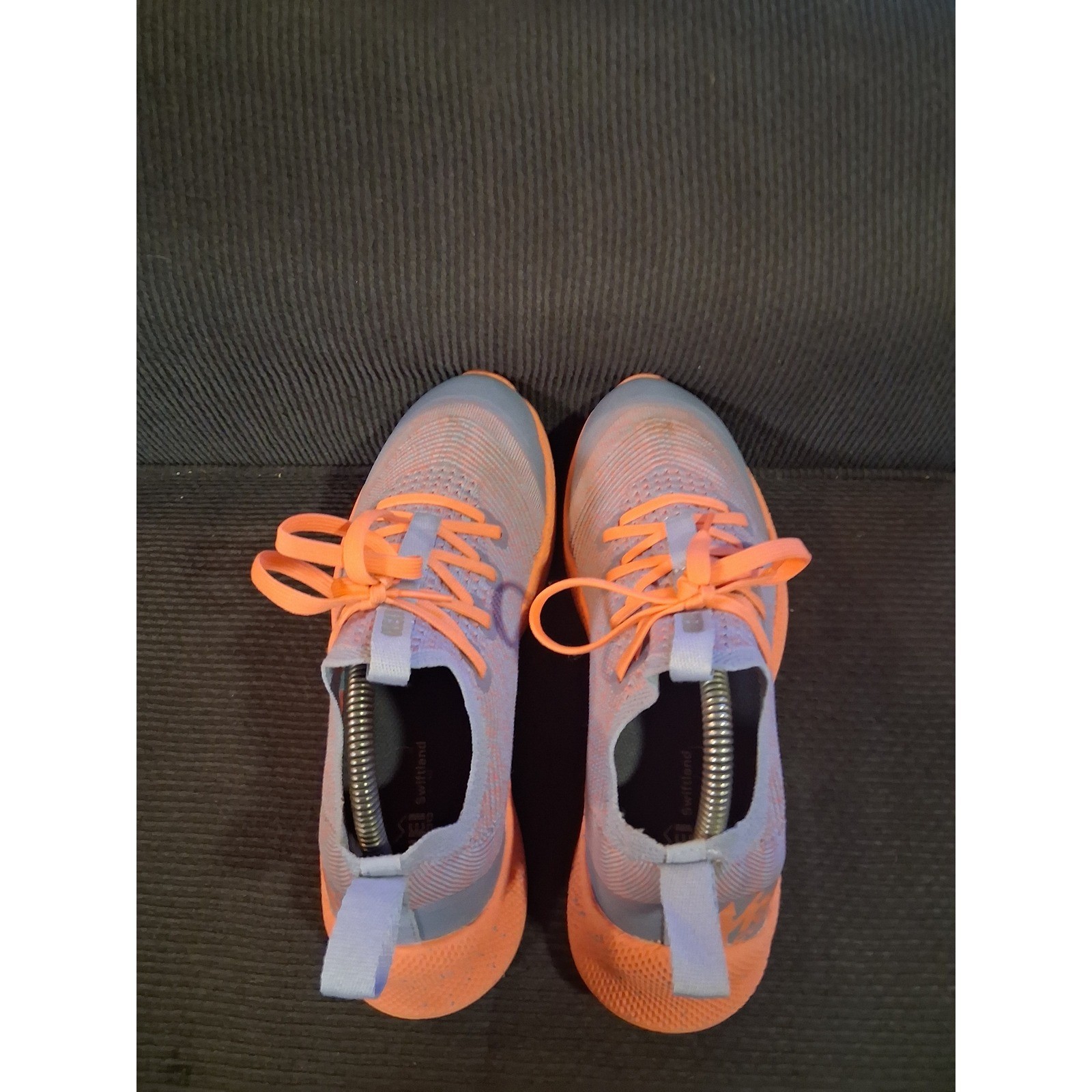REI Co-op Swiftland MT Trail Running Shoes Blue Orange Womens Size 9 Sneaker