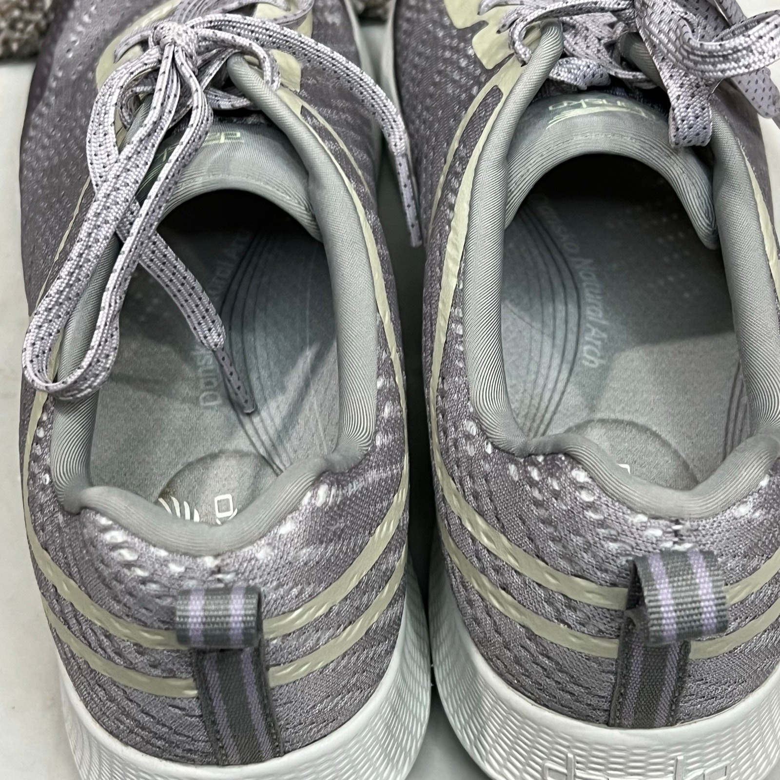 Dansko Sky Nursing Shoes Womens 8 Lilac Purple Mesh Lace Up Athletic Workwear