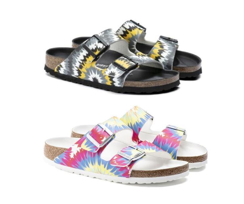 New in-Box Birkenstock Women’s Arizona Hex Birko Flor Sandal Narrow -Select Size