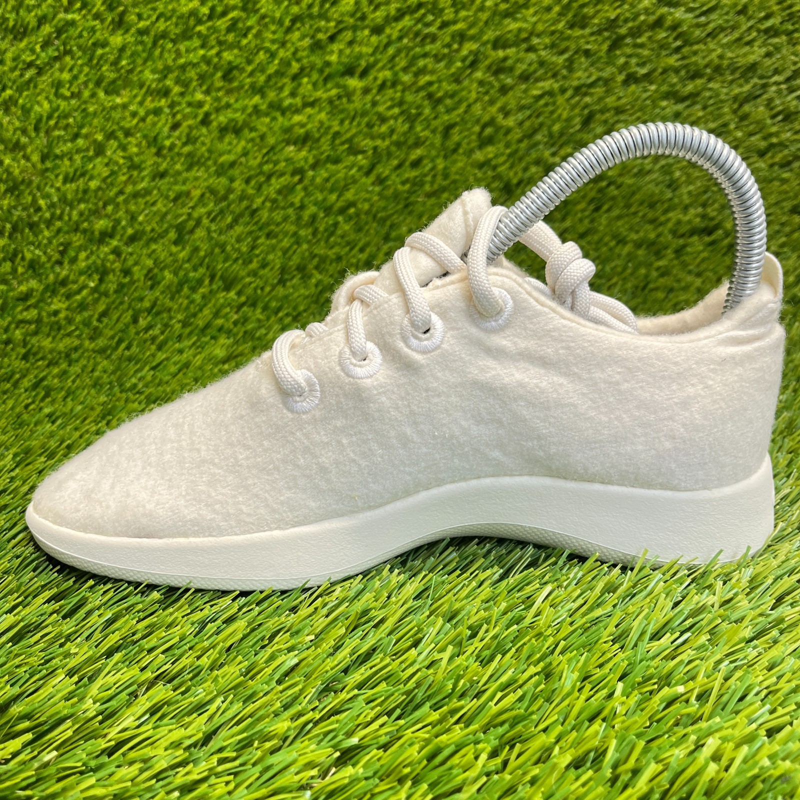 Allbirds Wool Runners Natural White Womens Size 6 Running Walking Shoes Sneakers