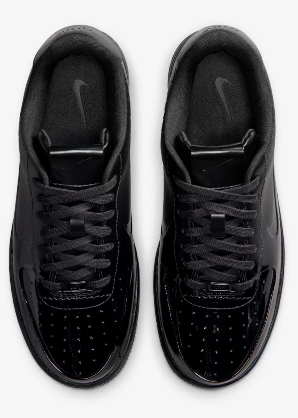 IF3201-001 Nike Air Force 1 Low Made in Italy Black W12.5/M11 New