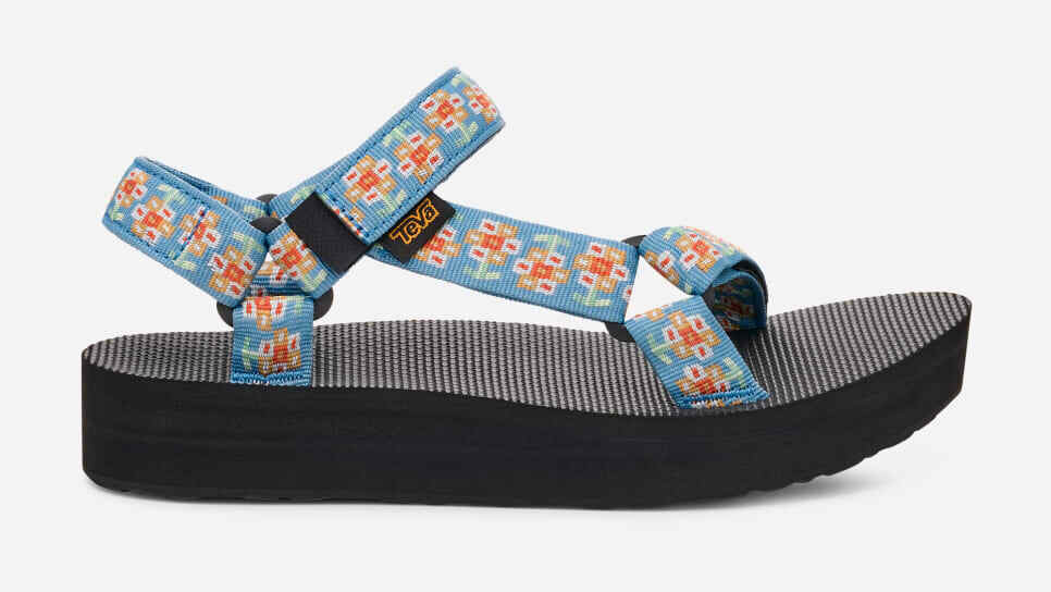 TEVA Women’s Midform Universal Sandal 1090969-BLMC bloom cendre blue