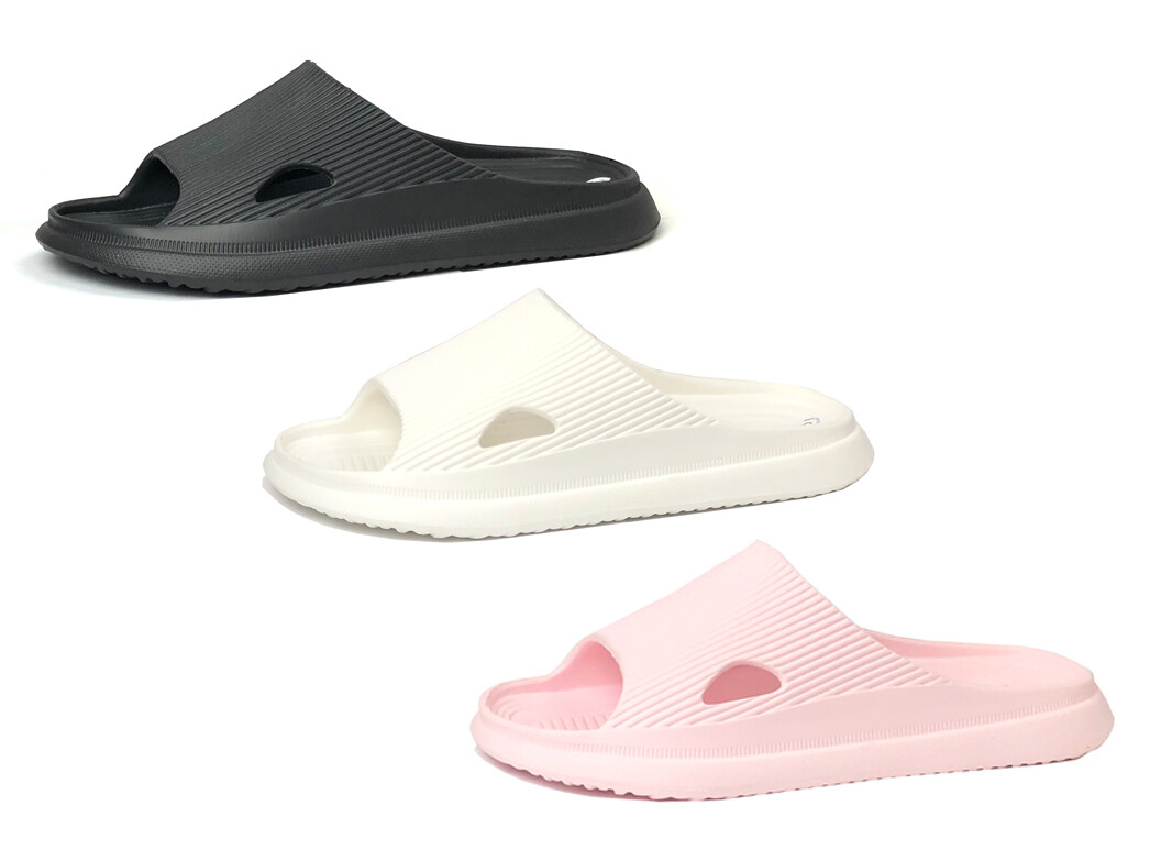 Unisex Adults Ultra Soft Slides Men Women Soft Comfy Slipper Pool Shower-01 L