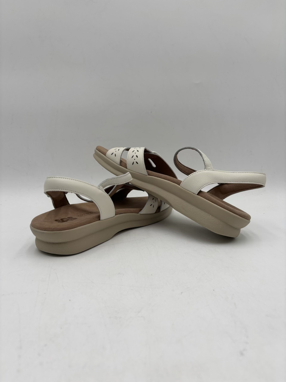 SAS DUO HALO 0087-880 Women’s NEW Quarter Strap Sandal White Multiple Sizes NIB