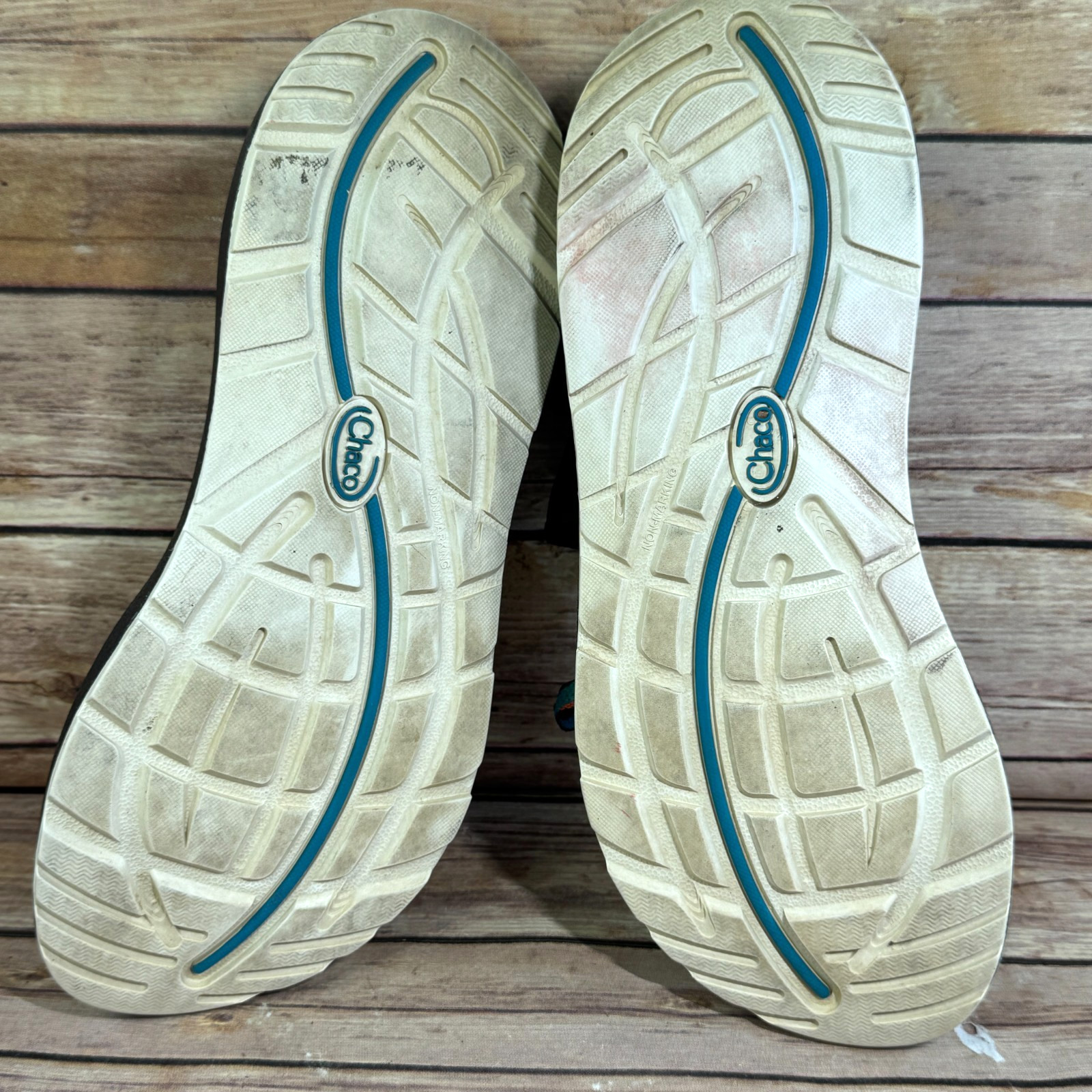 Chaco Z/Cloud X2 Sport Womens Hiking Water Sandals Teal Orange Black 11