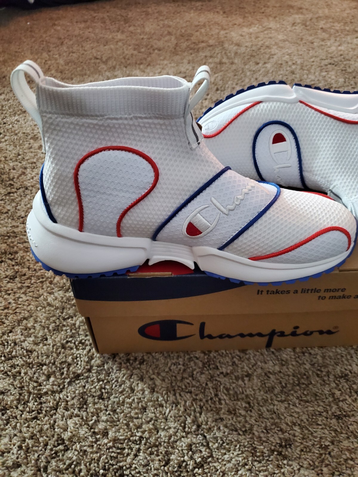New Champion Women’s Rf 21 Mid Fashion Casual Sneakers US Left Size 8 Right 7