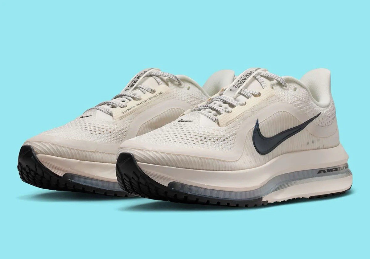 Nike Pegasus Premium Sail Off Noir Running Sneakers HQ2593-106 Womens Sizes