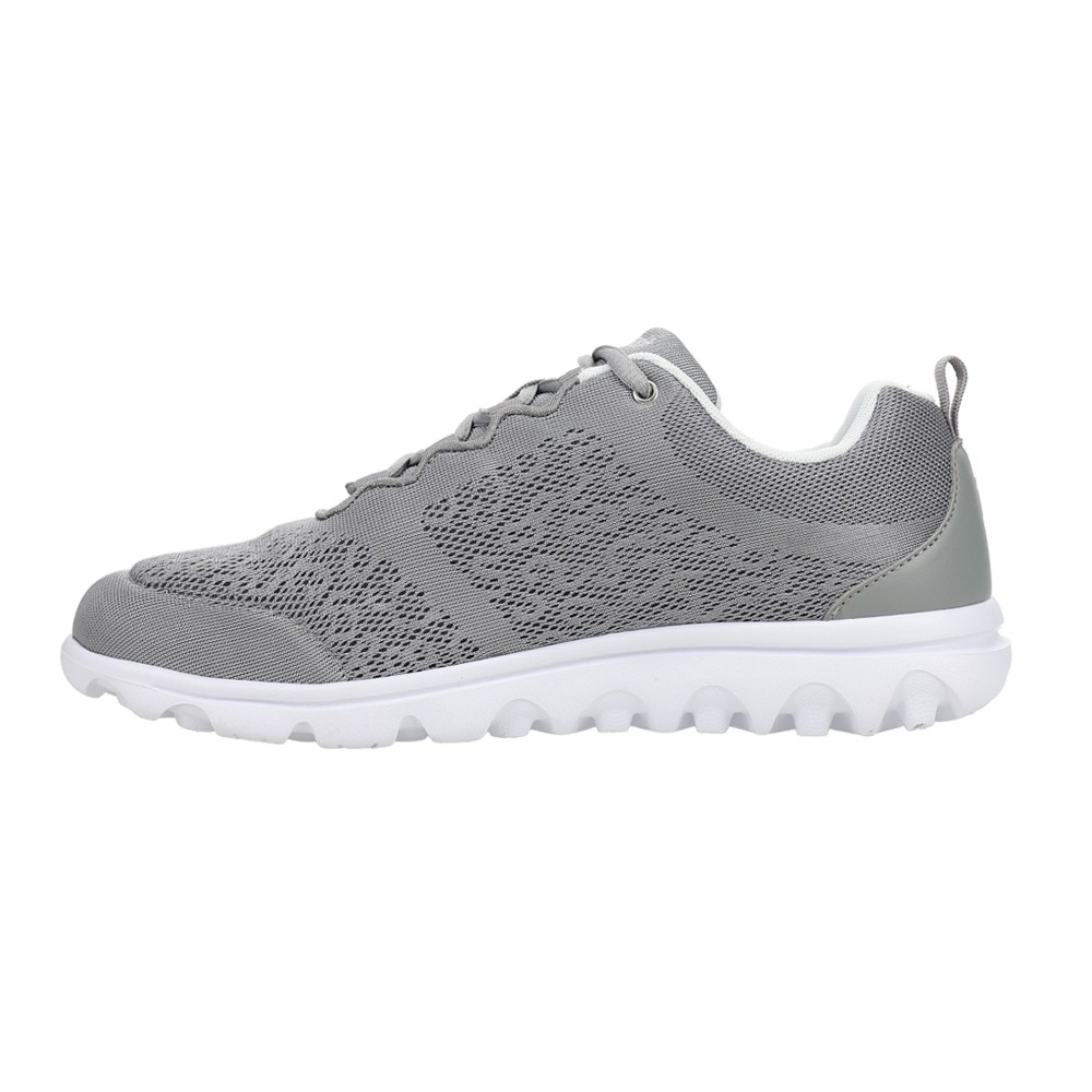 Propet Travelactiv Lace Up Womens Size 11 AA_W Sneakers Casual Shoes W5102-SIL