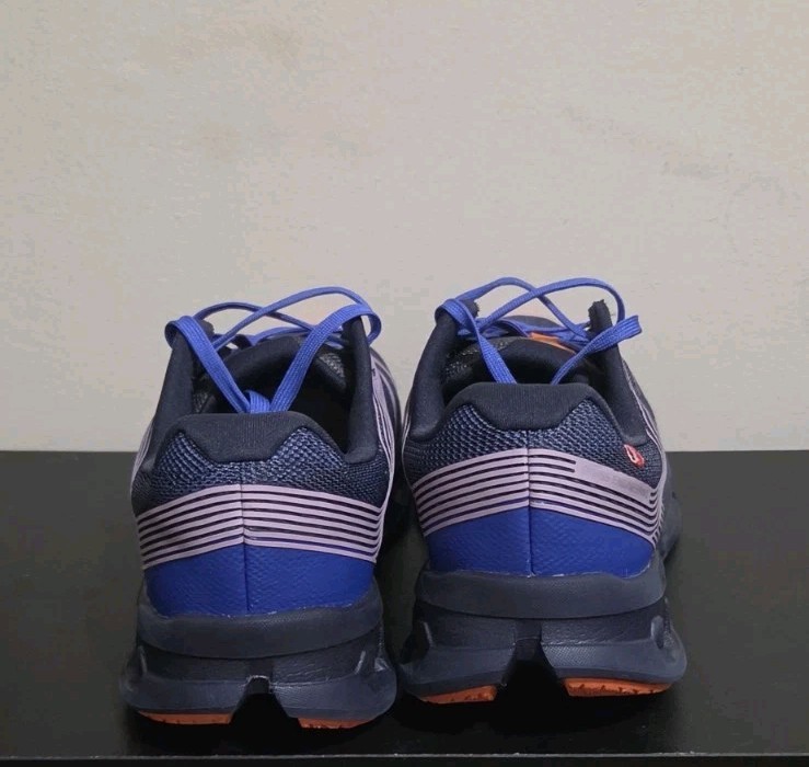 On Running Cloudgo Womens Size 8 Blue Orange Running Shoes Sneakers 55.98233