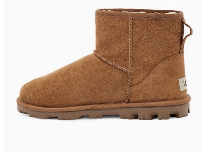NEW UGG Essential Boots Women’s Size 5 M Tan Chestnut Bootie 1115030