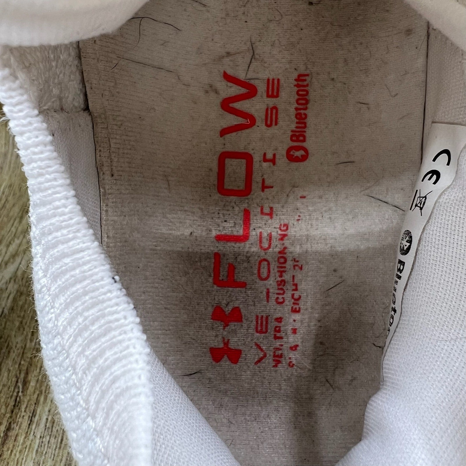 Under Armour Flow Velociti SE Women’s Size 8.5 White Phoenix Fire 3024017-114