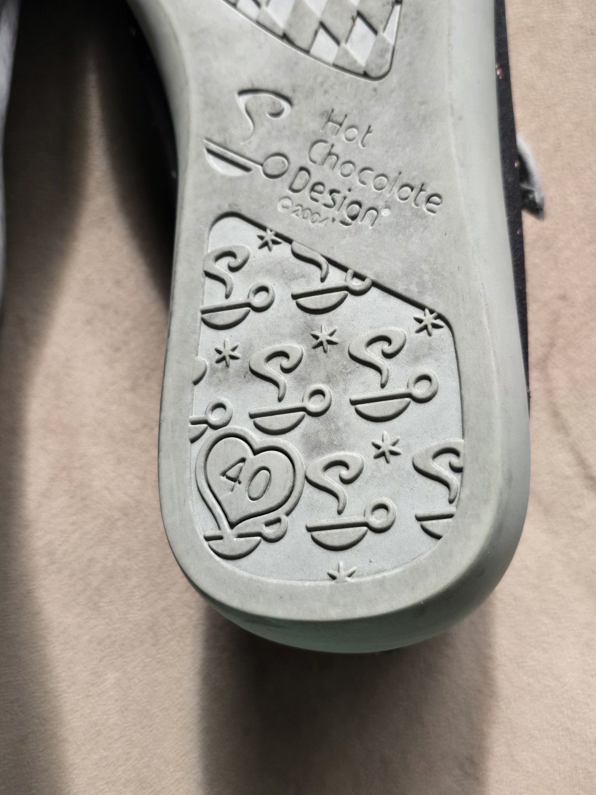 Dark Chocolate Design – Lunar Moon Space – Mary Jane Flats – Size: 40 (US 10)