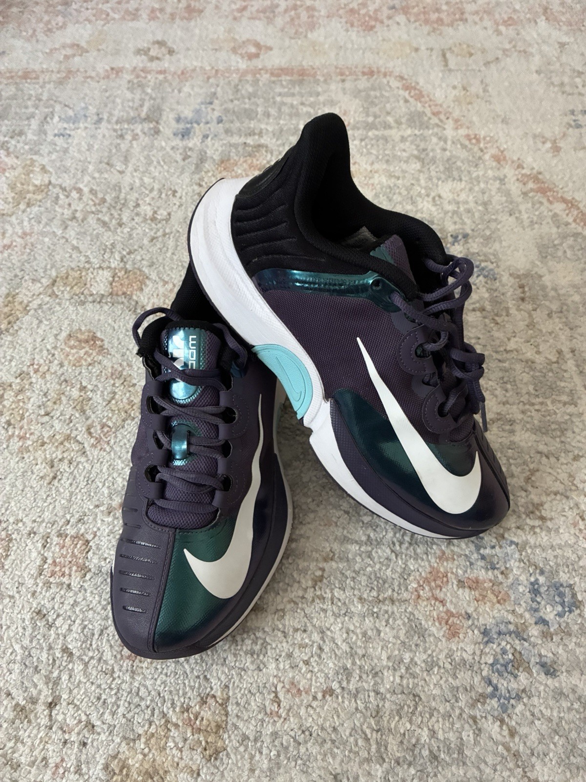 Nike Air Zoom GP Turbo Dark Raisin Purple Women’s Tennis Shoes Size 9.5