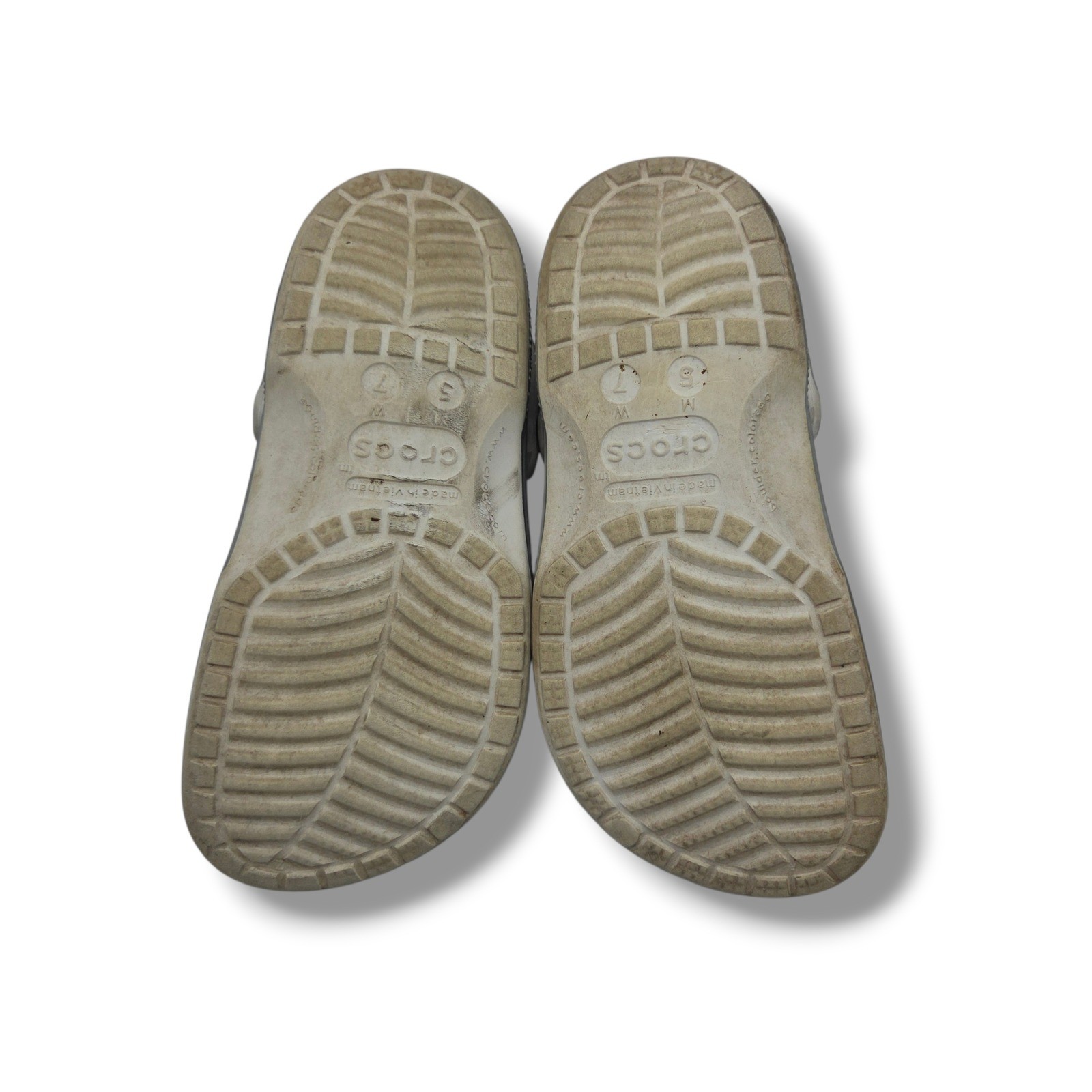 Crocs Baya Lined Clog Womens 7 Silver Slip On