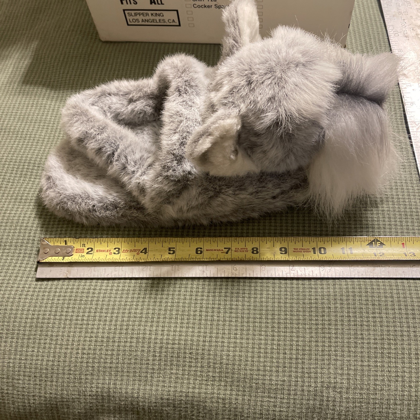 1990 Slipper King L. A. California Pedigree Slippers Schnauzer One Size