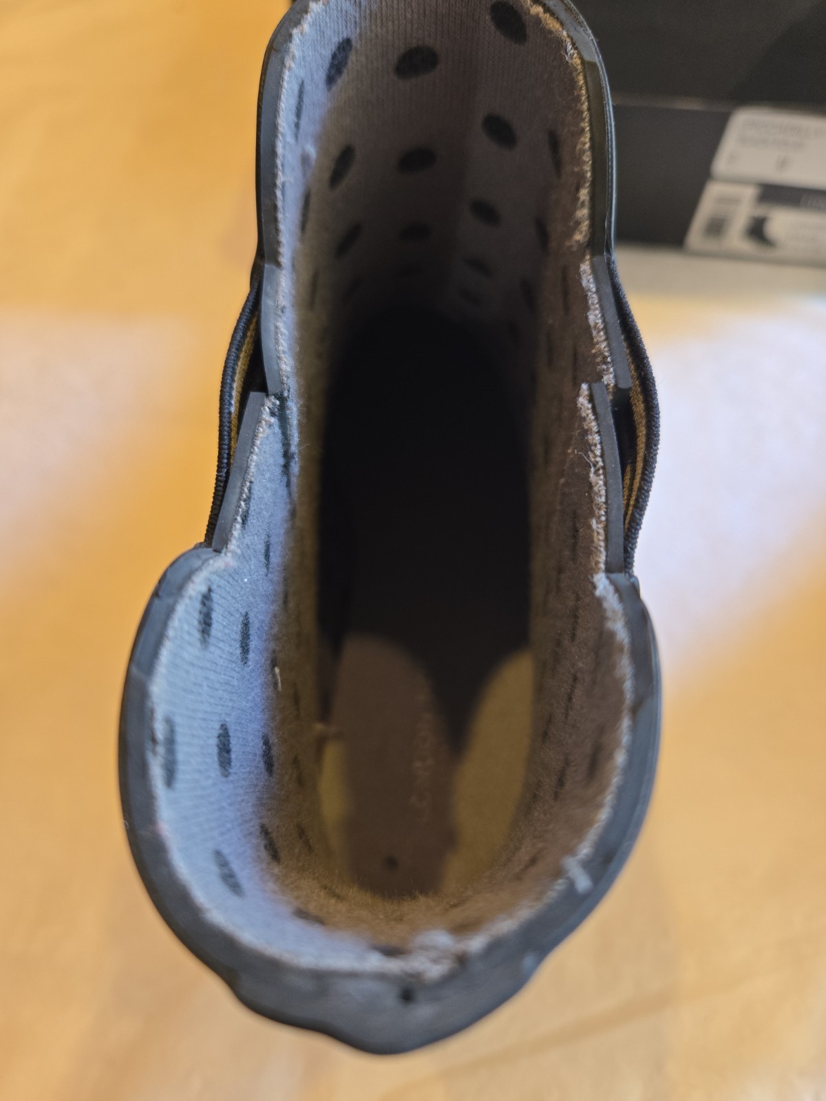 London Fog Piccadilly Rain Boots, Women’s Sz 8M,tunie black